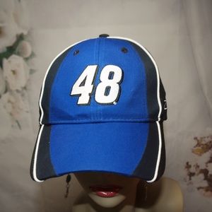 Jimmie Johnson NASCAR Hat Signature Series 48 Car Lowes Valvoline Baseball Cap